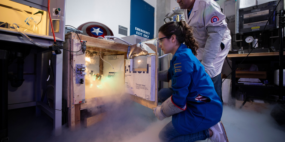 Engineering research activity and specialized laboratory equipment at UC Riverside