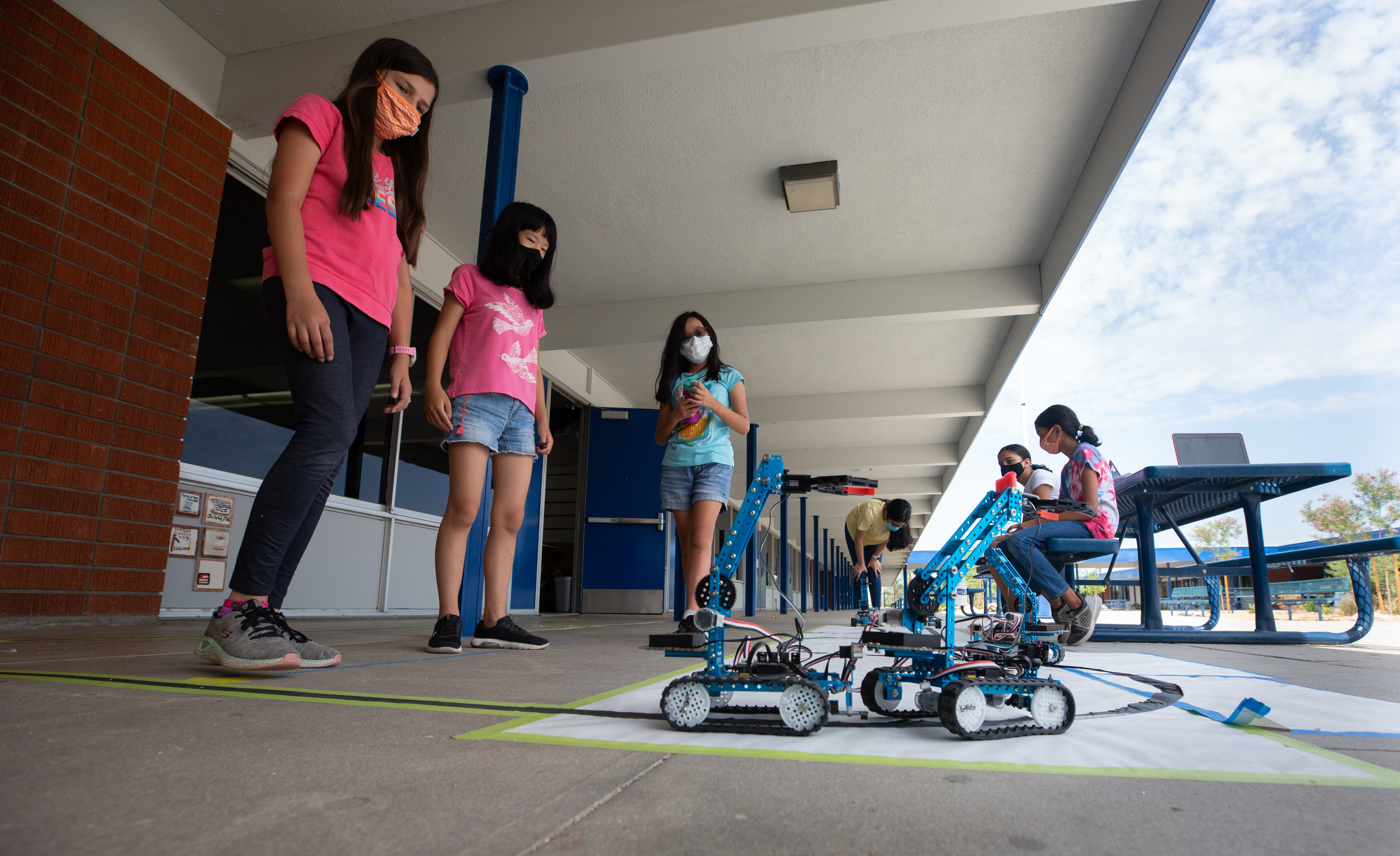 BCOE students and partners collaborating on an engineering project