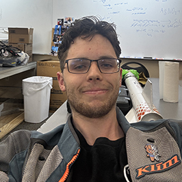 Photo of UCR robotics undergraduate student Brandon Marcus.