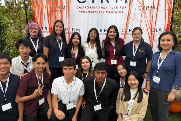 Students learning in a UC Riverside engineering laboratory