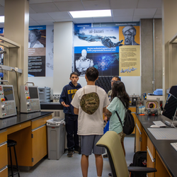 BCOE Open House highlander day square