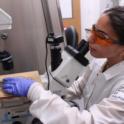 Janna Soliman conducts regenerative medicine research at UC Riverside.