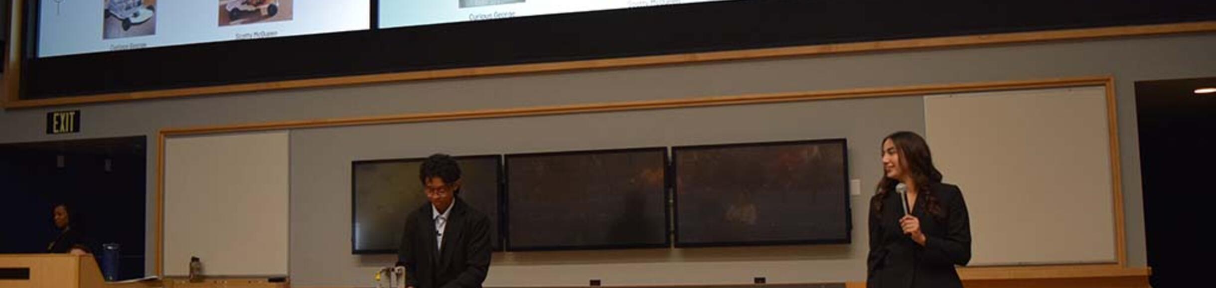 AICHE members participating in Bear Tank 