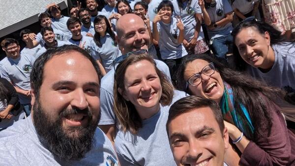 Marlan and Rosemary Bourns College of Engineering students at Data Science Challenge at Lawrence Livermore National Laboratory (Photo courtesy of photo by Sira Neily/Lawrence Livermore National Laboratory) 