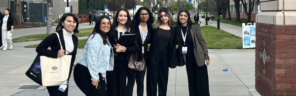 Six BCOE undergrads attending 2025 Silicon Valley Women in Engineering Conference