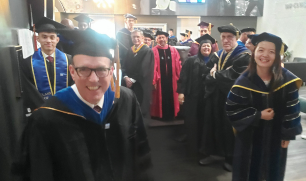 2024 Commencement Faculty in Regalia 