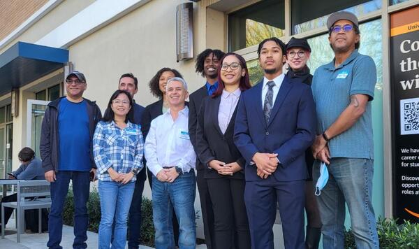 faculty, students, and Amazon staff 