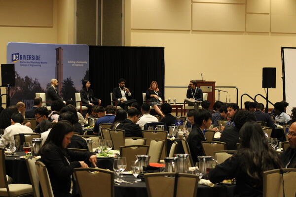 Professional panel speaking at IGNITE