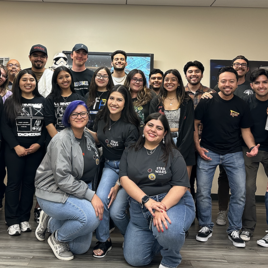 BCOE Transfer Students  BCOE Transfer Students posing in the transfer center