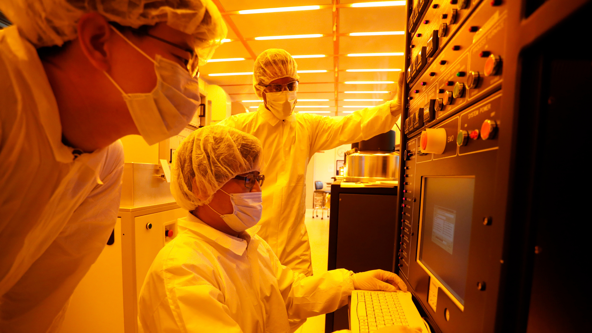 Nanofabrication research imagery at UC Riverside